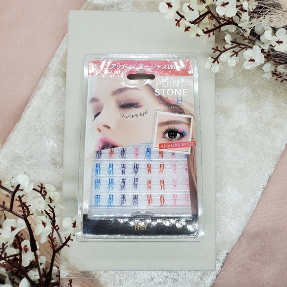 PRM Blue/Purple/Pink/Red Gemstone Rainbow Lashes [Japanese Edition] [NWOT] - Picture 1 of 5